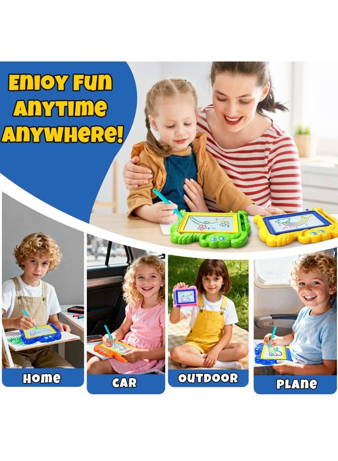 Hymaz 15 Pcs Mini Magnetic Drawing Board for Kids,Colorful Doodle Drawing Board for Toddlers 1-3, Erasable Doodle Board Tablet Writing Pad for Boys Girls Classroom Rewards Party Favors Bag Stuffers - Image 5