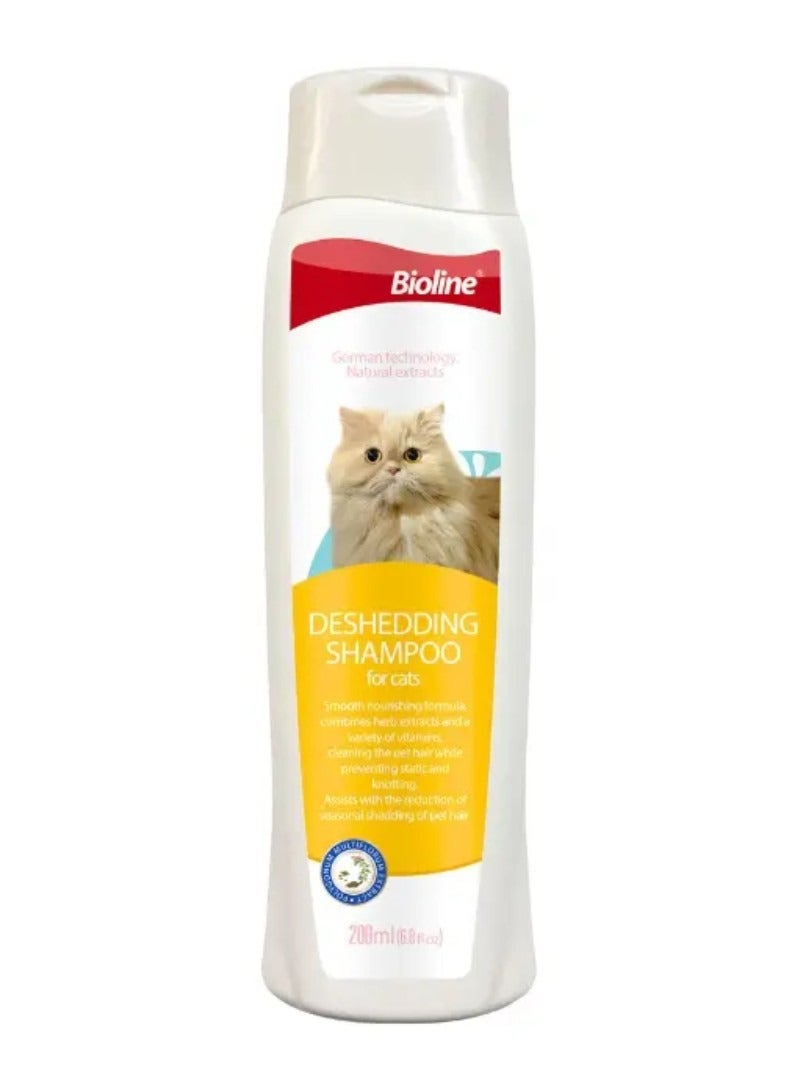 بايولاين شامبو بيولاين لإزالة تساقط الشعر للقطط 200 مل - Image 1