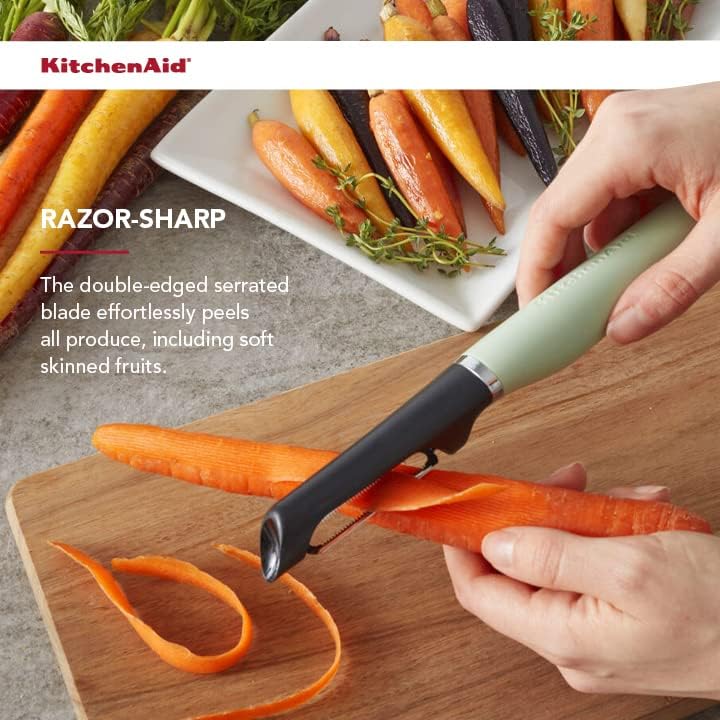 KitchenAid Gourmet Euro Peeler One Size Pistachio 87Inch - Image 4