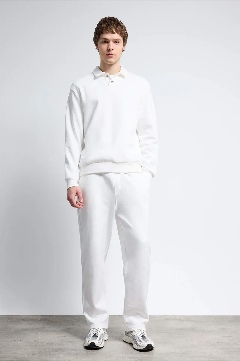 DeFacto Polo Neck Sweatshirt