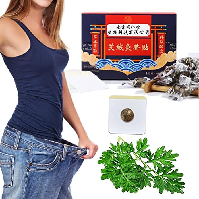 Juztec Effective Ancient Remedy Healthy Belly Pellets, Mugwort Navel Sticker, Wormwood Belly Button Patch, Herbal Waist Pellet for Women and Men - Image 1