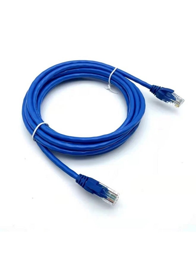 Generic And Liantai Six Kinds Of Gigabit All Copper Network Cable Six Kinds Of Finished Broadband Jumper 1 Meter 2 Meters 3 Meters 5 Meters 10 Meters Blue-Color:Blue-Line Length:10 M  - Image 4
