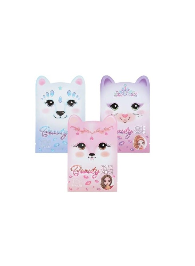 TOPModel Beauty And Me Animal Face Mask - 1 Piece Only, Assorted - Image 2