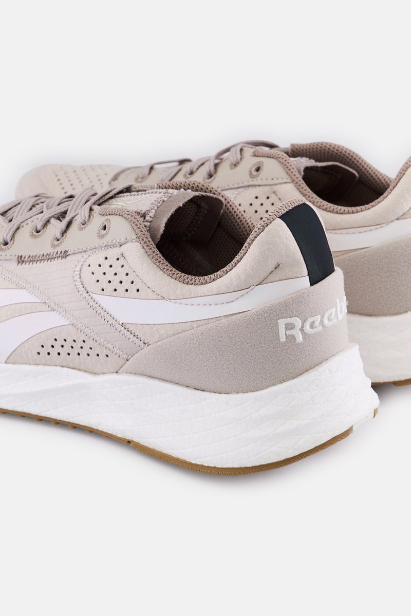 Reebok Men Floatride Energy City Lace Up Running Shoes, Beige  - Image 2