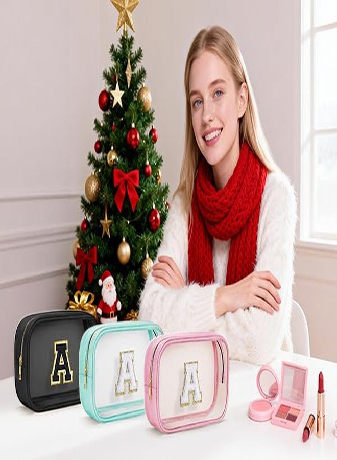 YOOLIFE هدايا عيد الميلاد من يوليف للفتيات المراهقات، هدايا صغيرة للمعلمات، حقيبة مكياج شفافة، حقيبة سفر لأدوات التجميل، هدية عيد ميلاد للفتيات من عمر 4 إلى 12 سنة، لون وردي K - Image 2