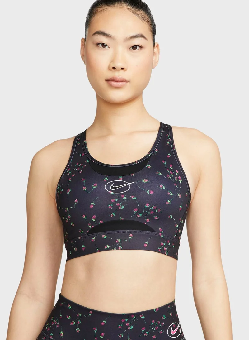 Nike Dri-Fit Swoosh Aop Bra