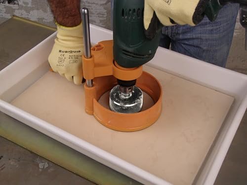 Rubi طقم روبي كيت إيزي جريس بلس – مجموعة كاملة من رؤوس الحفر الماسية مع دليل مالتي دريل، خزان ماء، و 7 قطع دقيقة للبلاط السيراميكي، الرخام، الجرانيت، والزجاج – مجموعة أدوات احترافية - Image 2