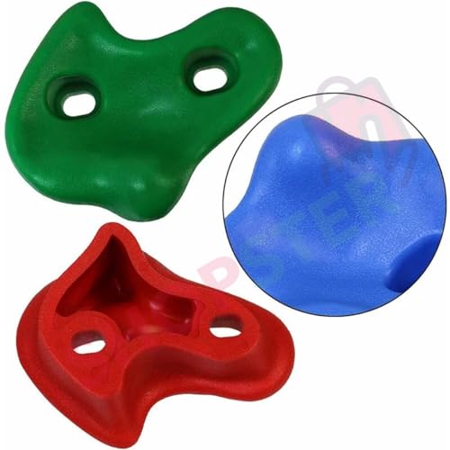 Shopster Extra Large Rock Pack of 30 pc Climbing Holds/Climbing Stone for DIY Children Playground Wall/Wood Block (Big Size) for Kids & Adults,Multi Color - Image 3
