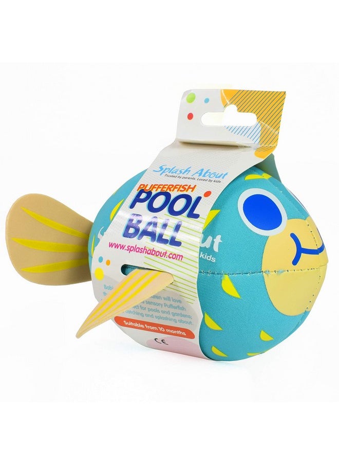 Splash About Splash About Neoprene Pufferfish Pool Ball (Blue)  - Image 3