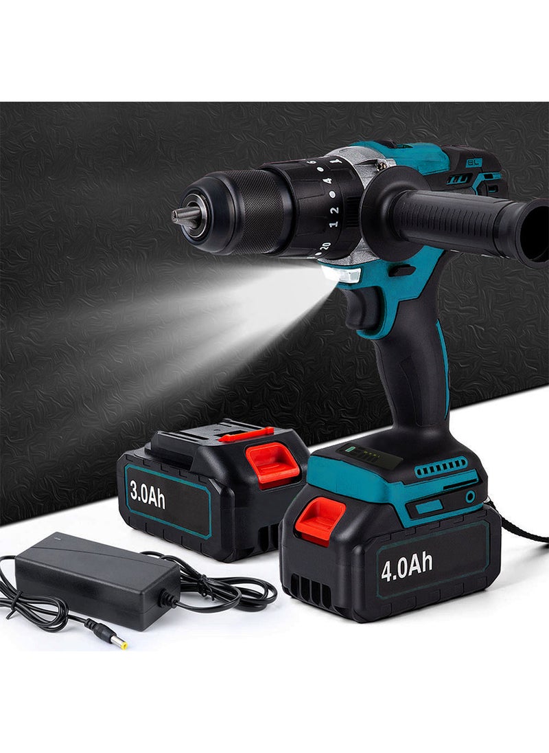 Sharpdo 21V Electric Drill, Multifunctional Cordless Drill with 2 Speeds, High-Power Rechargeable Drill Tool Set 850W.  - Image 1