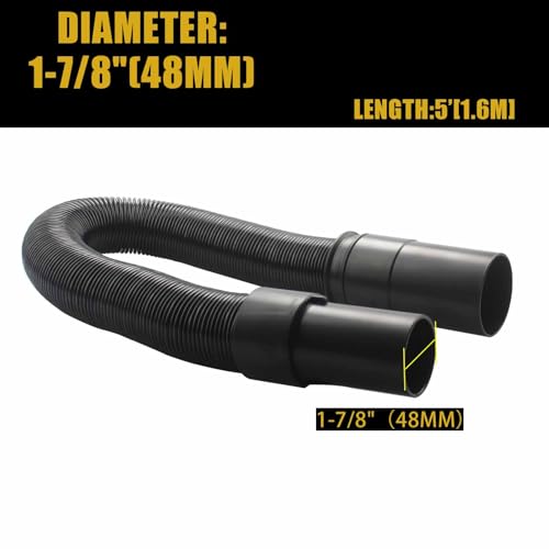 UYZO DXVA192600 Replacement Vacuum Hose for Dewalt Wet Dry Vaccum Cleaner DXV04T DXV05P DXV09P - Image 3