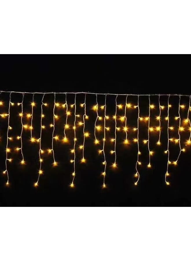 5M Length LED Light Outdoor Indoor Garland String Fairy Light Street Icicle Curtain Height 50*60CM Garden Home Decor lights - Image 1