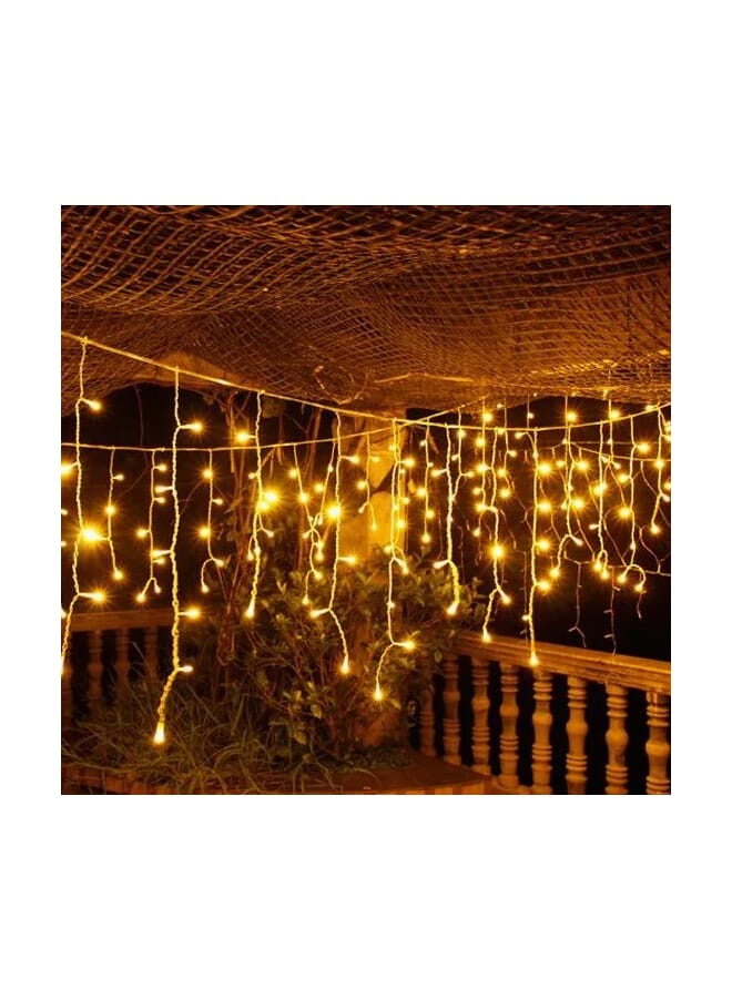 5M Length LED Light Outdoor Indoor Garland String Fairy Light Street Icicle Curtain Height 50*60CM Garden Home Decor lights - Image 2