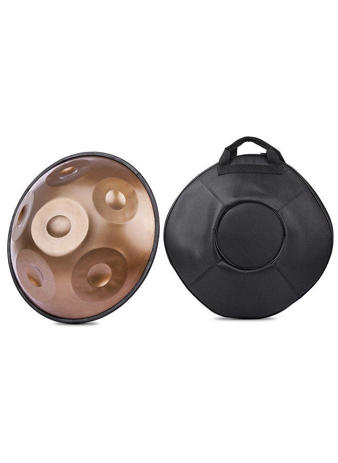 Generic - Portable Handpan Hand Pan Hand Drum C-Key 6 Notes(A3 C4 D4 E4 F4 G4) Percussion Instrument with Carry Bag for Beginners - Image 1