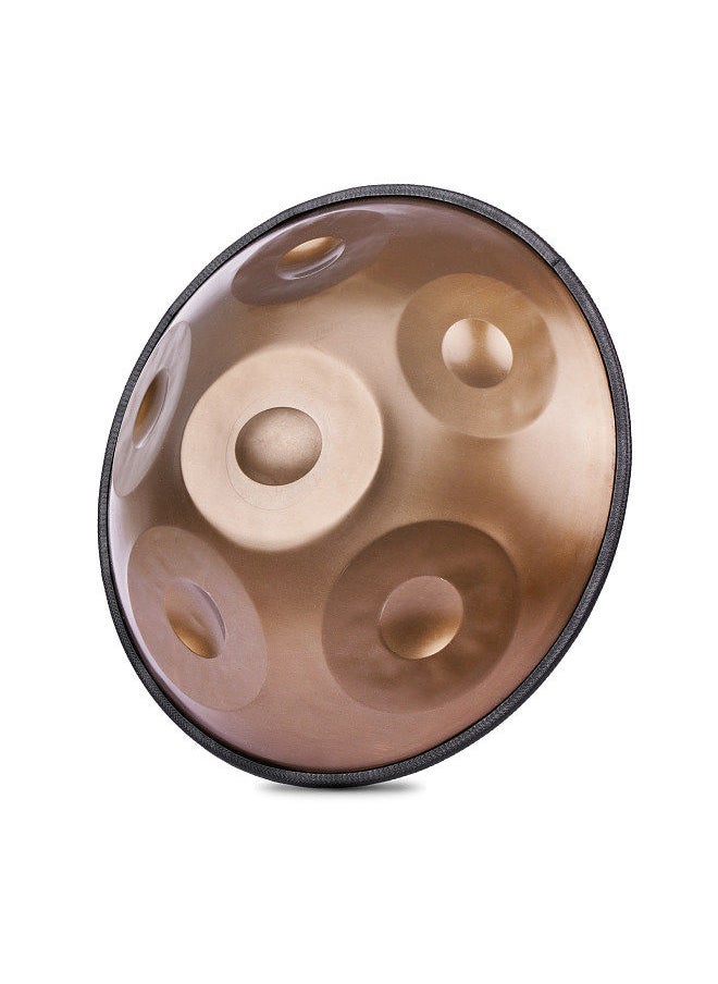 Generic - Portable Handpan Hand Pan Hand Drum C-Key 6 Notes(A3 C4 D4 E4 F4 G4) Percussion Instrument with Carry Bag for Beginners - Image 1