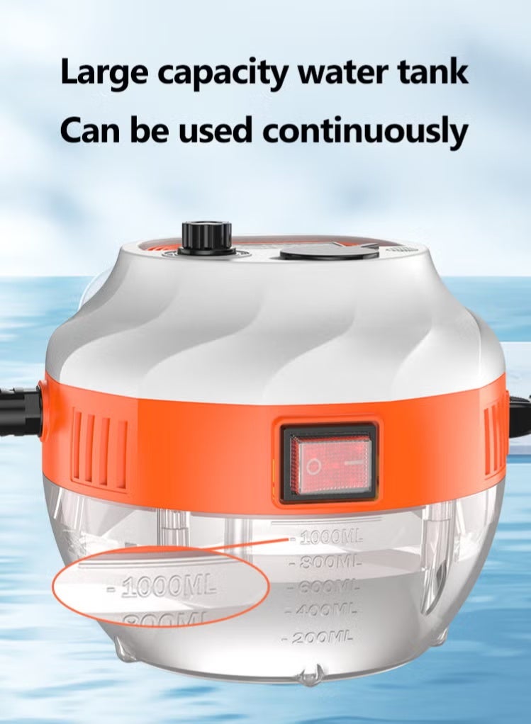 HUMJO Steam Cleaner 1500W Powerful Multipurpose Portable Steamer for Floors/Cars/Tiles 1000ML Grout Cleaning Chemical Free Disinfection Kills 99.99%* of Bacteria and Viruses - Image 4