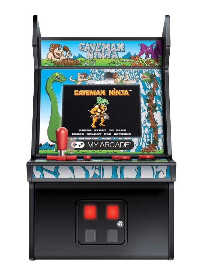 My Arcade Micro Player 6.75" Caveman Ninja Collectible Retro Mini Arcade - Image 1