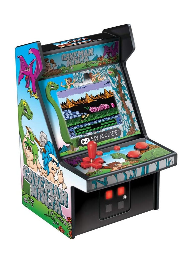 My Arcade Micro Player 6.75" Caveman Ninja Collectible Retro Mini Arcade - Image 2