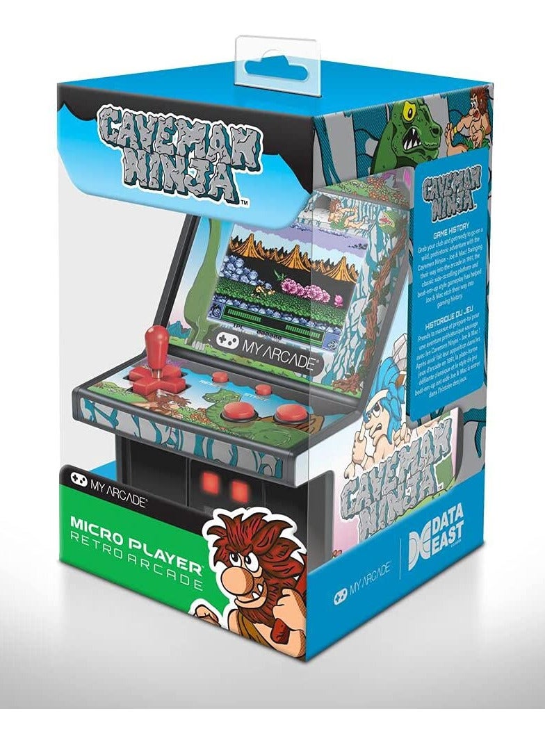My Arcade Micro Player 6.75" Caveman Ninja Collectible Retro Mini Arcade - Image 4