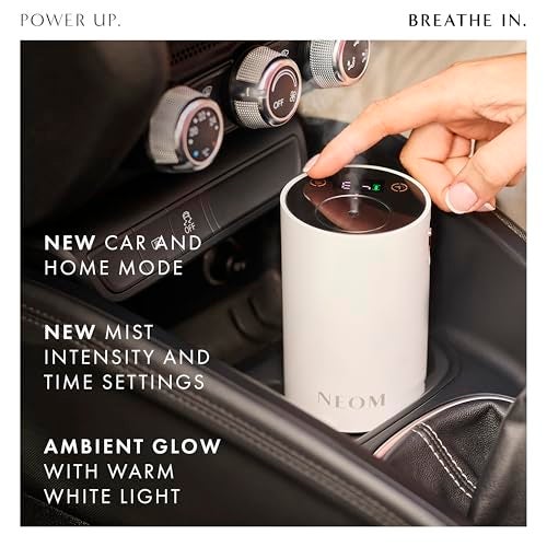 NEOM بود الرفاهية ميني+ من NEOM - موزع زيوت عطرية بدون ماء - أبيض - Image 4