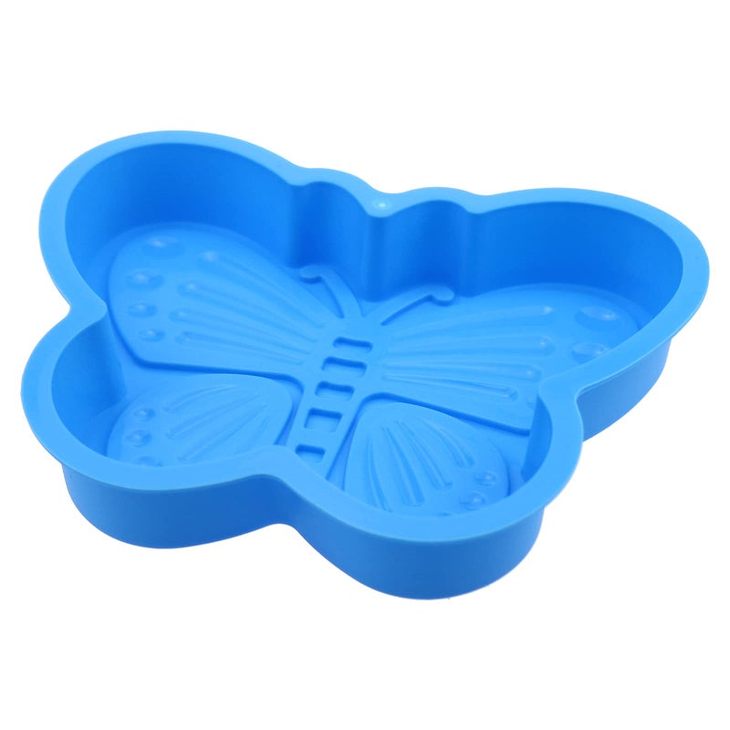 Diystore 2 Pack 3D Butterfly Cake Pan Silicone Mold  Butterfly Shape Cake Pie Baking Pan Molds For Wedding Christmas Birthday Cake Baking Pan - Image 3
