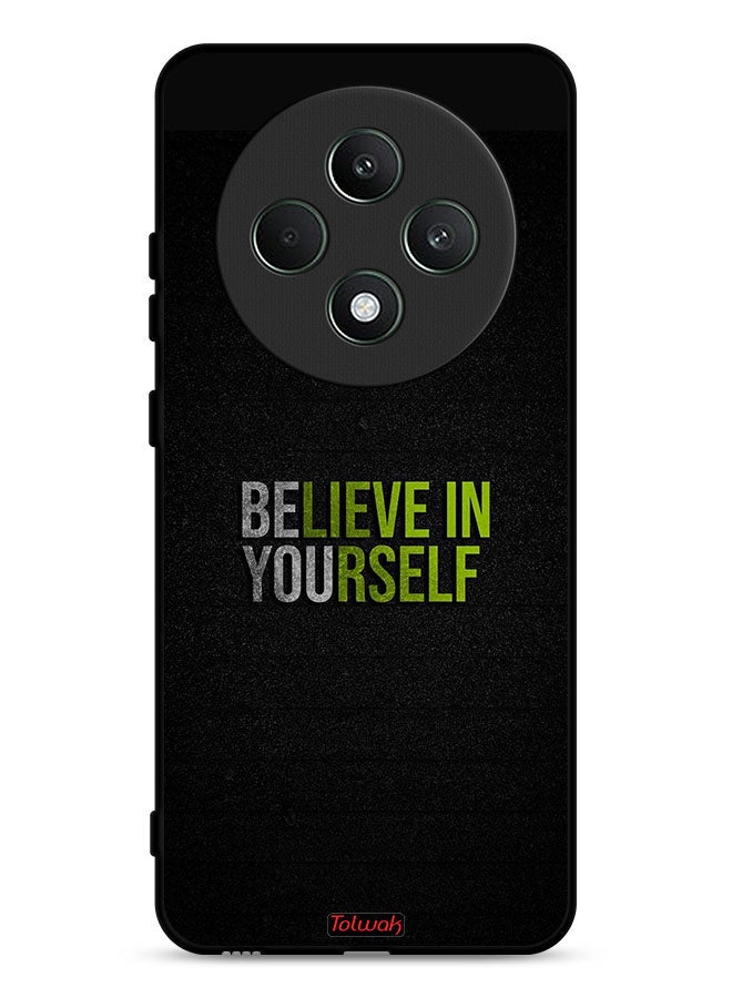 Tolwak Oppo Reno12 F 5G Protective Case Cover Believe In Yourself - Image 1