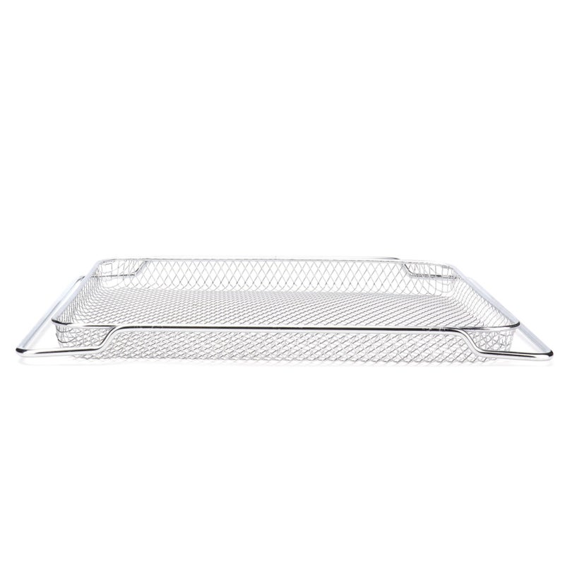Oven Rack Safe Stainless Steel Multi Functional Grilled Net for Baking Cooling 36x30cm - Image 3
