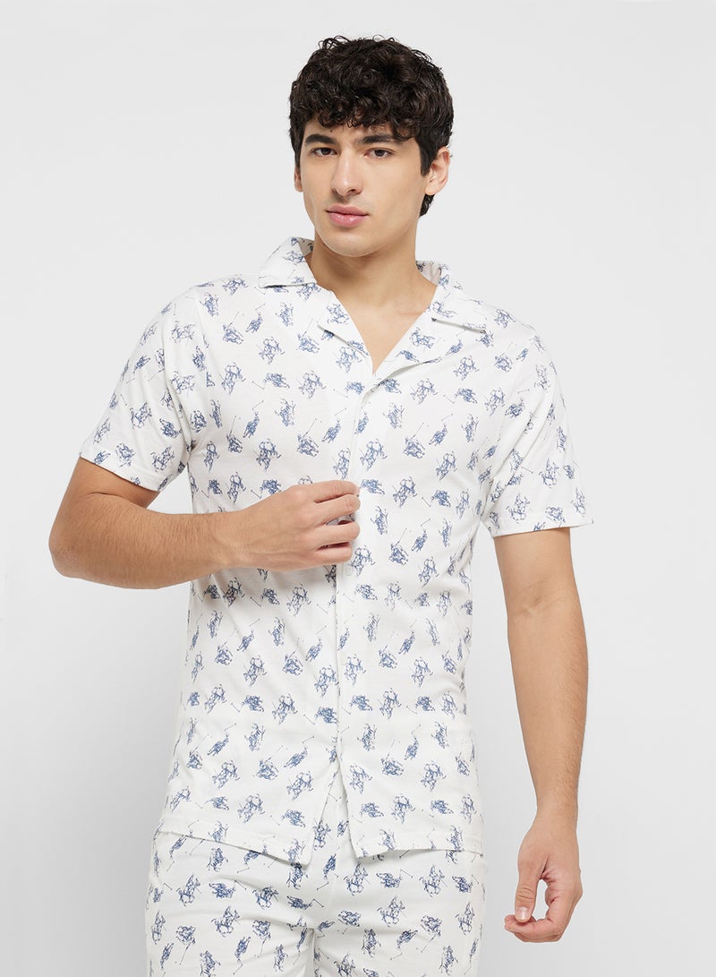 سفنتي فايف شورت بطبعات شاملة - Image 3