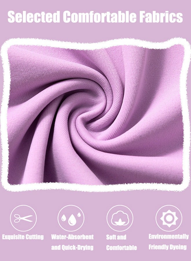VUCATIN Girls Swimsuit One Piece Kid Swimsuit Children Water Sport Short Swimsuit Sun Protection Bathing Suits Outdoor Quick-Drying Clothes (Purple) - Image 5