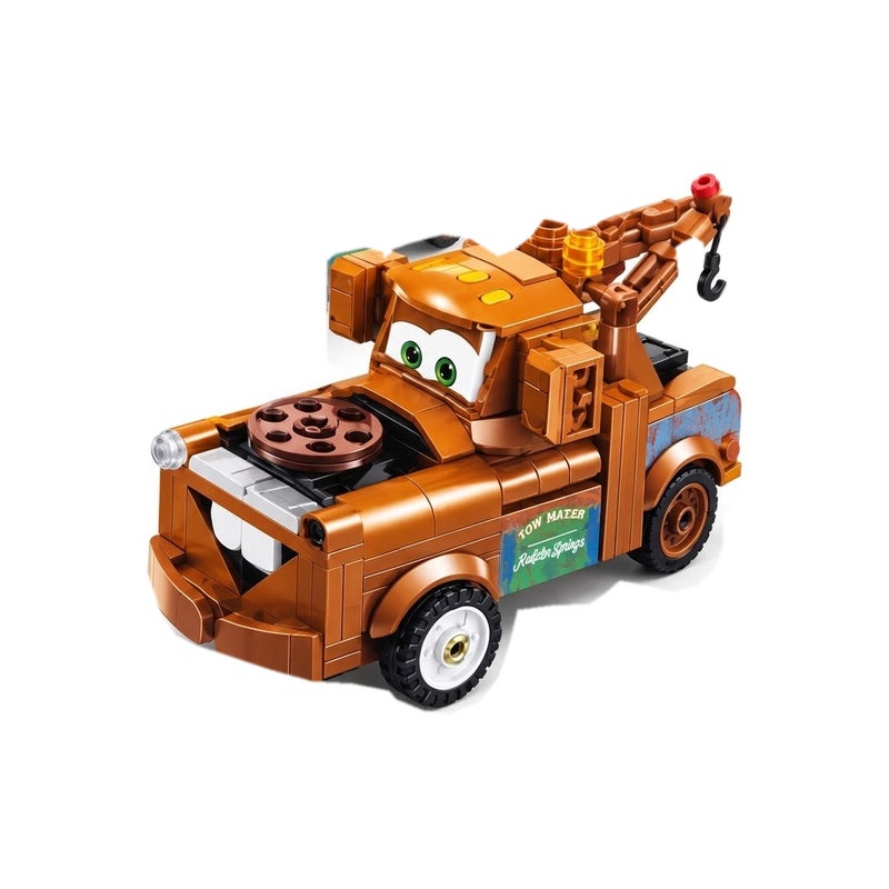 Tow Truck Building Blocks Set, 297 Pieces