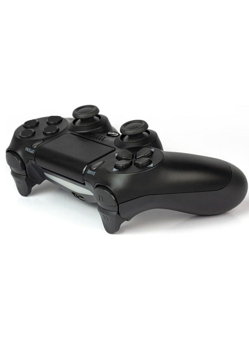 وحدة تحكم ألعاب لاسلكية عالية الأداء مع اهتزاز مزدوج لـ PS4/Pro/Slim مع لوحة لمس مدمجة ومكبر صوت وأجهزة استشعار حركة متوافقة مع أجهزة الكمبيوتر الشخصية/الكمبيوتر المحمول التي تعمل بنظام Windows - Image 3