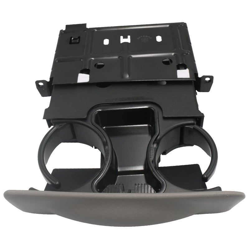 حامل أكواب داش من APPERFiT (رمادي) لسيارات F250 F350 F450 F550 سوبر ديوتي من 1999-2004 و إكسبيديشن من 2000-2004 بديل YC3Z-2513560-CAD