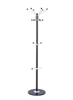 Arfan Metal Coat Rack Stand with Natural Marble Base, Free Standing Hall Tree with 15 Hooks for Hanging Scarf, Bag, Jacket, Home Entry-way Hat Hanger Organizer (Brown)) - pzsku/Z07141ABD3EA9CE9A144AZ/45/_/1739090350/0ceacf95-d681-4ead-b26c-b983e08fc005