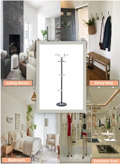 Arfan Metal Coat Rack Stand with Natural Marble Base, Free Standing Hall Tree with 15 Hooks for Hanging Scarf, Bag, Jacket, Home Entry-way Hat Hanger Organizer (Brown)) - pzsku/Z07141ABD3EA9CE9A144AZ/45/_/1739090372/6f5f3652-3726-4267-a6ad-8b4af51bfd0b