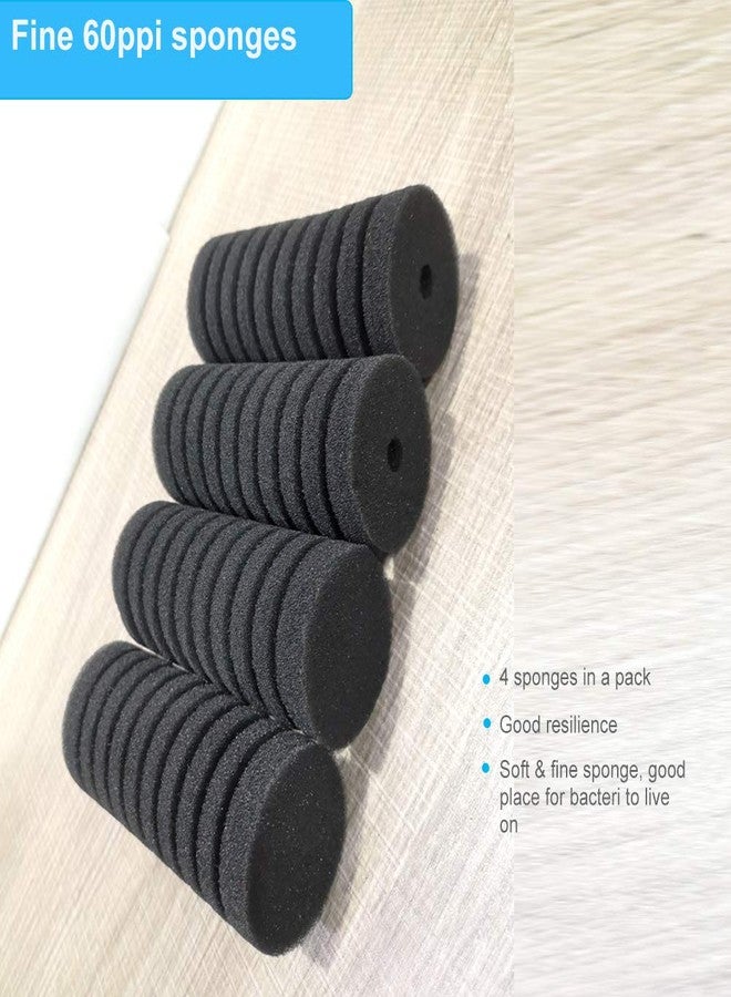 hygger Pack of 4 Replacement Sponges for Aquarium Double Sponge Filter (S) - Image 4