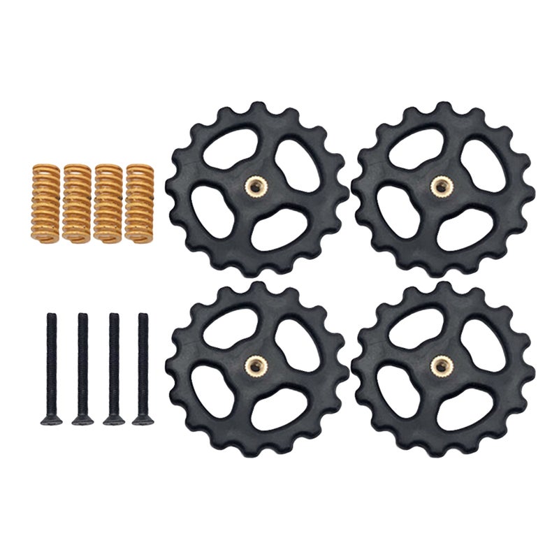 2pcs Leveling Spring M3x45 Screw Nut Set -10 3D Printer Accessory Parts for Heated Bed (Yellow) - Image 4