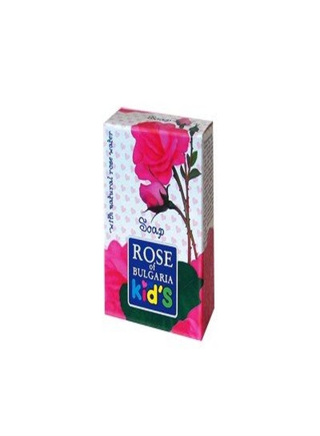 BIOFRESH Rose of Bulgaria PARABEN FREE Baby Kids Children SOAP 100 g for Mild and Sensitive Skin With Natural Rose Oil, Camomile and Pure Rose Water - Image 3