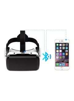 Captaintech Virtual Reality Game System, Azonee VR Headsets Suitable for iPhone & Android Phones(5”-7”), Wireless Headphones, Virtual Reality Headset for Kids and Adults, 3D VR Glasses for Movies and Games  - Image 3