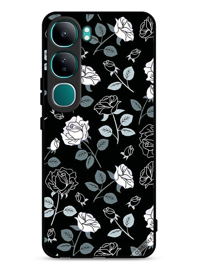 Covernex vivo Y300 5G Protective Case Cover Floral Pattern - Image 1