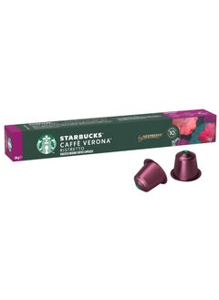 Starbucks Caffe Verona Ristretto Coffee 10 Capsules 