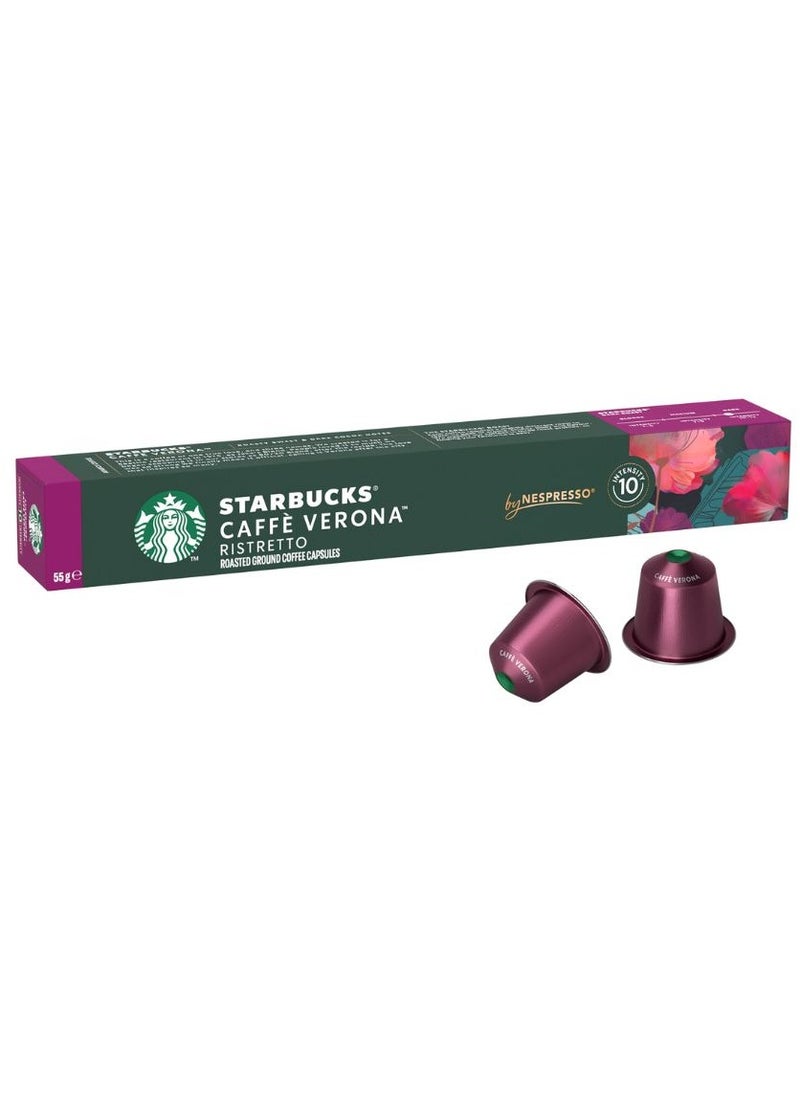 Starbucks Caffe Verona Ristretto Coffee 10 Capsules 
