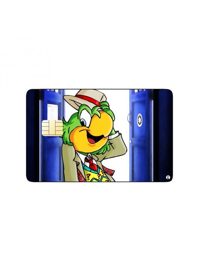 RKN PRINTED BANK CARD STICKER Animation José Carioca By Disney - Image 1