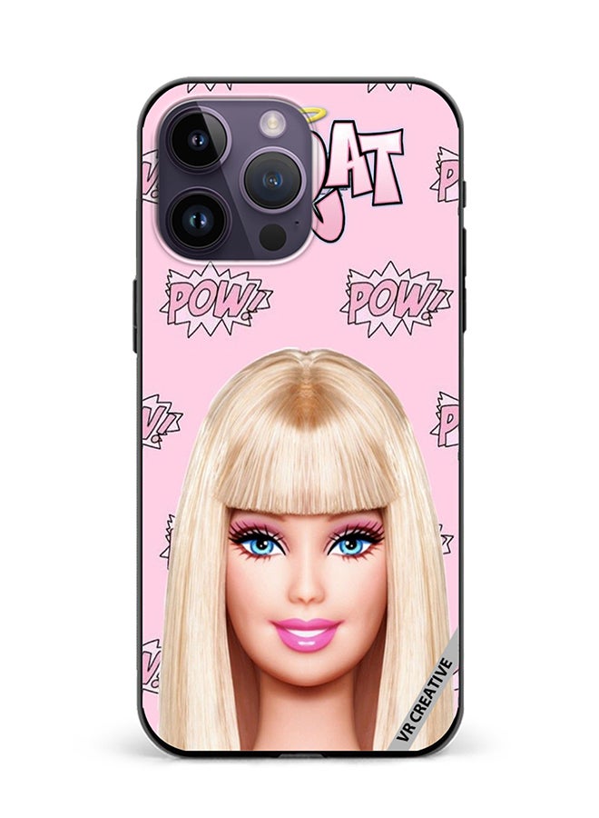 Protective Case Cover For Apple iPhone 16 Pro Max Brat Barbie Design Multicolour