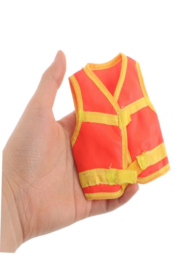 INOOMP Reflective Vest for 1/6 Scale Bjd Dolls and Action Figures Doll Clothes Accessory with Enhanced Visibility for Doll Play and Collectible Outfits - Image 4