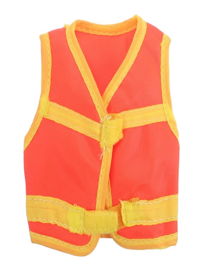 INOOMP Reflective Vest for 1/6 Scale Bjd Dolls and Action Figures Doll Clothes Accessory with Enhanced Visibility for Doll Play and Collectible Outfits - Image 1