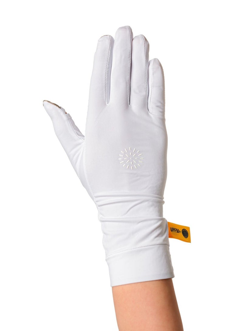 Ishraq Driving gloves for protection against pigmentation - white - Image 3