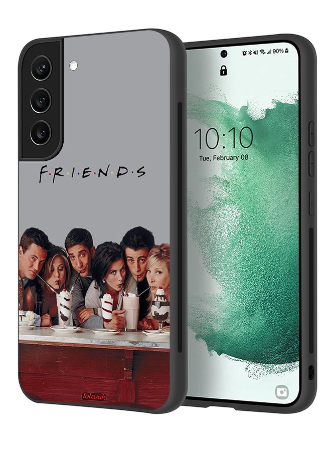 Tolwak Samsung Galaxy S21 FE 5G Protective Case Cover F R I E N D S - Image 1