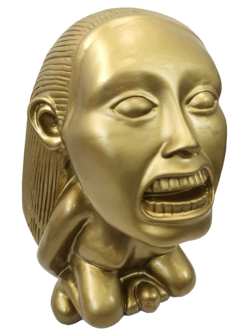 costumebase Indiana Jones Fertility Idol Golden Raiders of Lost Ark Replica Resin Coin Bank - Image 4