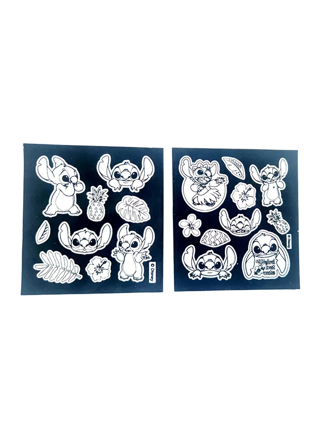 Disney Stitch Color & Jewel Velvet Stickers