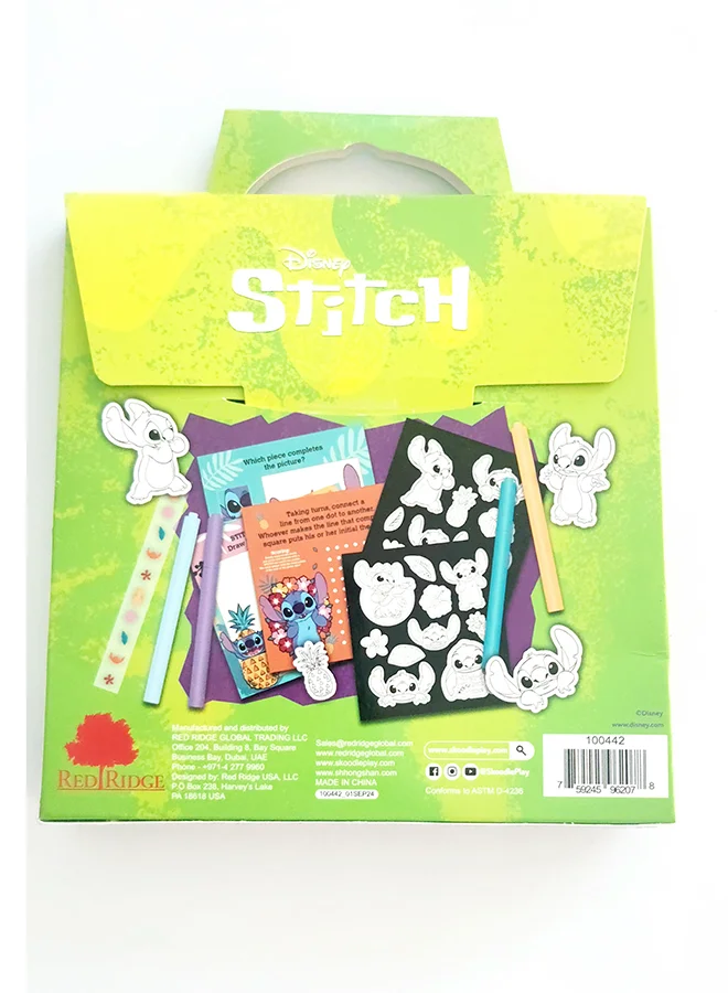 Disney Stitch Color & Jewel Velvet Stickers